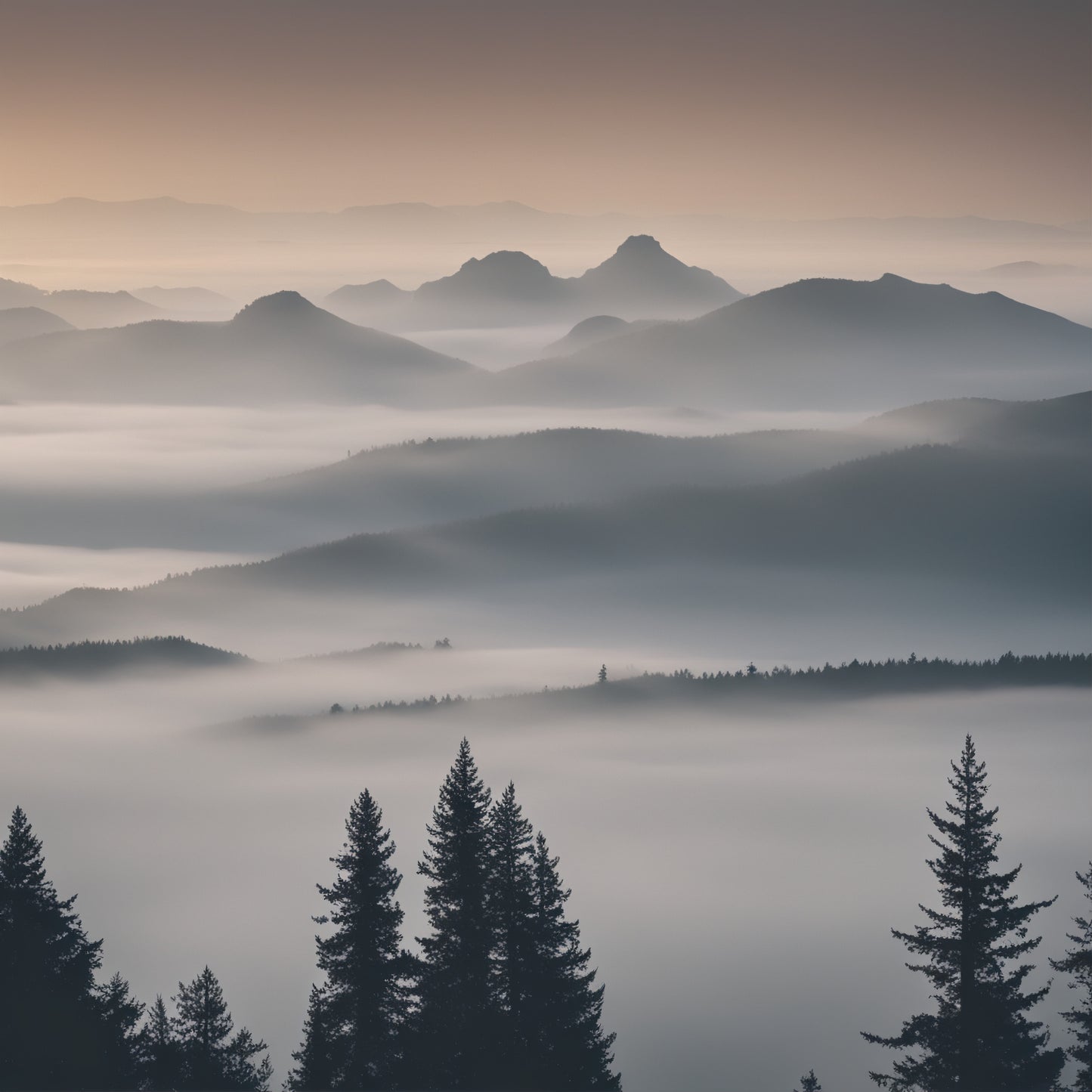 Foggy Mountains